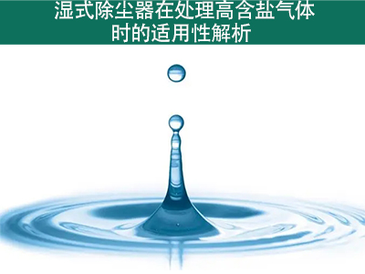 湿式除尘器在处理高含盐气体时的适用性如何？
