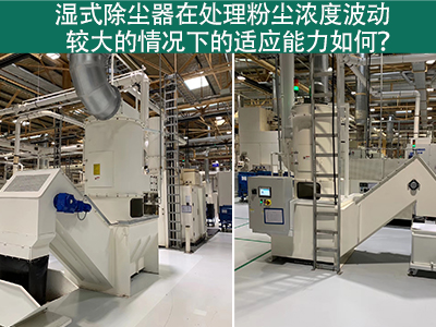 湿式除尘器：处理粉尘浓度波动的适应能力